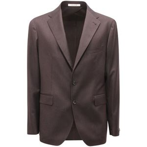 Tagliatore, Heren, Jassen, Bruin, Maat: 2XL Wol,