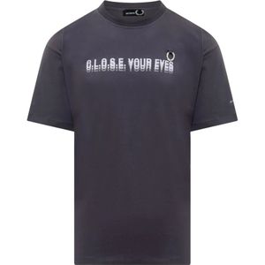 Fred Perry, Heren, Tops, Blauw, Maat: XS Katoen,