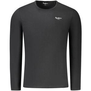 Pepe Jeans, Heren, Tops, Zwart, Maat: S Katoen,