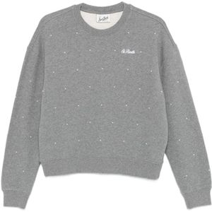 MC2 Saint Barth, Dames, Truien, Grijs, Maat: S Katoen,