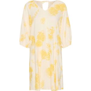 Part Two, Dames, Jurken, Veelkleurig, Maat: 2XL Linnen,