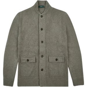 Zanone, Heren, Truien, Grijs, Maat: XL Wol,