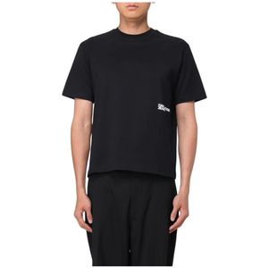 Karl Lagerfeld, Heren, Tops, Zwart, Maat: M