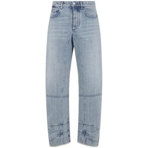 Jil Sander, Dames, Jeans, Blauw, Maat: M Katoen,