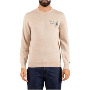 Saint Barth, Heren, Truien, Beige, Maat: L