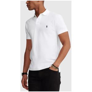 Ralph Lauren, Heren, Tops, Wit, Maat: S Katoen,