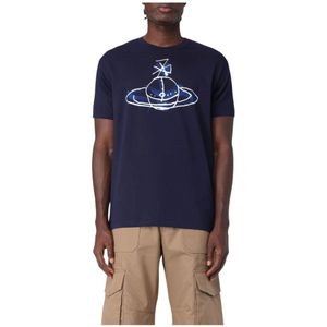 Vivienne Westwood, Heren, Tops, Blauw, Maat: M