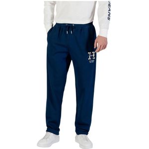 Tommy Hilfiger, Heren, Broeken, Blauw, Maat: S Katoen,