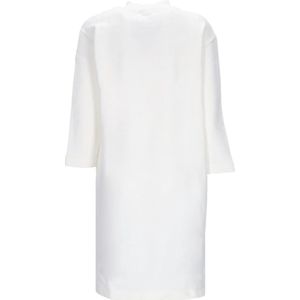 Nike, Dames, Jurken, Wit, Maat: XS Fleece,