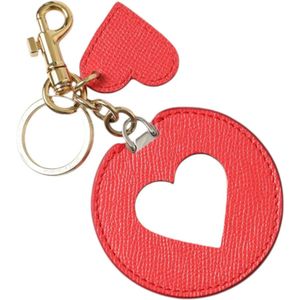 Dolce & Gabbana, Dames, Accessoires, Rood, Maat: ONE Size Leer,