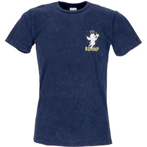 Ripndip, Heren, Tops, Blauw, Maat: S Katoen,