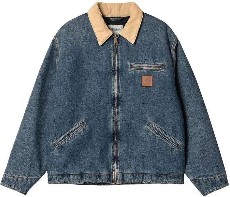 Carhartt Wip - I0347342Xn 4Q - Denim Jas - Blauw