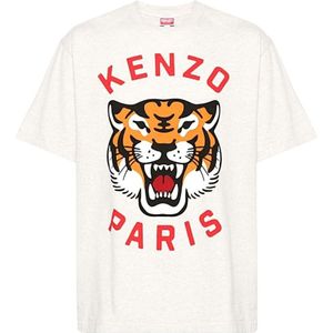 Kenzo, Heren, Tops, Wit, Maat: XL