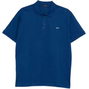 Paul & Shark, Heren, Tops, Blauw, Maat: XL Katoen,