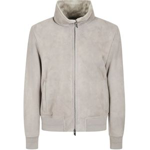 Salvatore Santoro, Heren, Jassen, Grijs, Maat: L