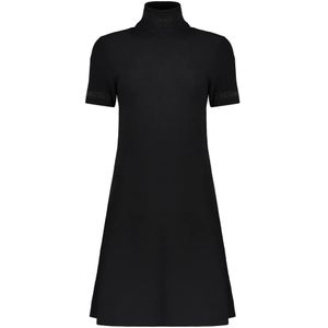 Herno, Dames, Jurken, Zwart, Maat: XL Katoen,