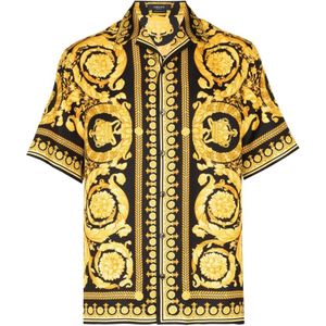 Versace, Heren, Overhemden, Veelkleurig, Maat: L