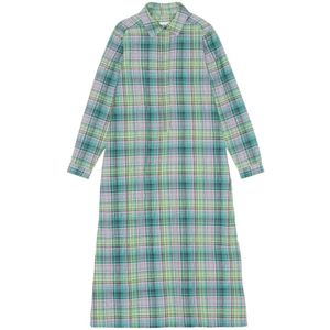 Ganni, Dames, Jurken, Veelkleurig, Maat: XS Katoen,