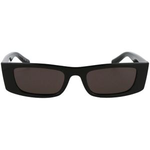 Saint Laurent, unisex, Accessoires, Zwart, Maat: 52 MM Nylon,