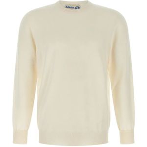 Ballantyne, Heren, Truien, Wit, Maat: L Kasjmier,