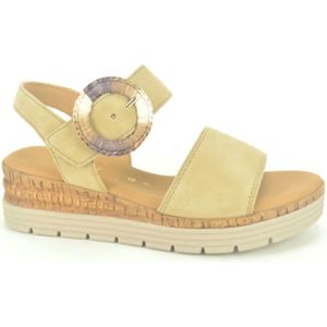 Gabor, Dames, Schoenen, Beige, Maat: 35 1/2 EU Suède,