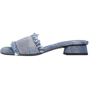 Ash, Dames, Schoenen, Blauw, Maat: 38 EU