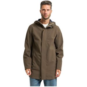 K-Way, Heren, Mantels, Groen, Maat: L