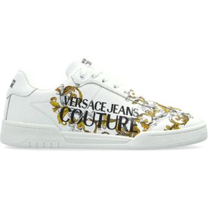 Versace Jeans Couture, Heren, Schoenen, Wit, Maat: 40 EU