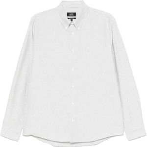 A.p.c., Heren, Overhemden, Wit, Maat: 2XL