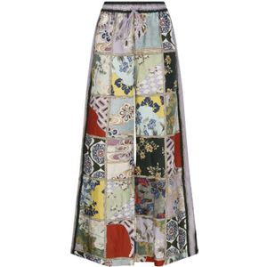 Alemais, Dames, Broeken, Veelkleurig, Maat: S