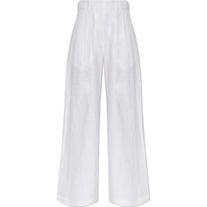 Posse, Dames, Broeken, Wit, Maat: XS Linnen,