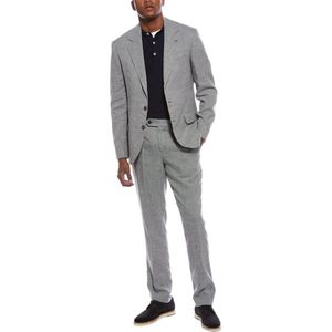 Brunello Cucinelli, Heren, Pakken, Grijs, Maat: 2XL