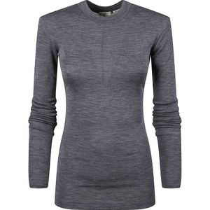 Bite Studios, Dames, Truien, Grijs, Maat: M Wol,