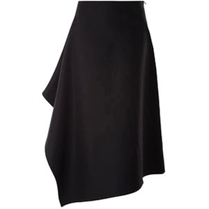 Bottega Veneta, Dames, Rokken, Zwart, Maat: M Katoen,