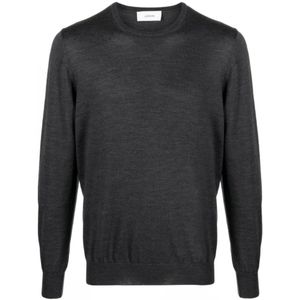 Lardini, Heren, Truien, Grijs, Maat: L Wol,