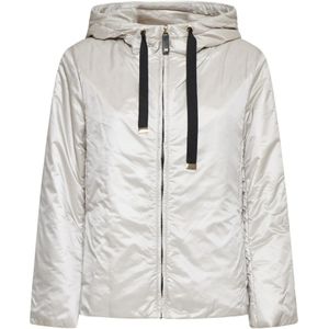 Max Mara, Dames, Jassen, Grijs, Maat: S