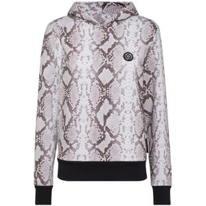 Plein Sport, Dames, Sweatshirts & Hoodies, Grijs, Maat: XS