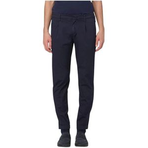 Fay, Heren, Broeken, Blauw, Maat: W38 Katoen,