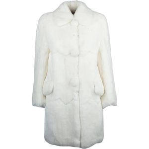 Miu Miu, Dames, Jassen, Wit, Maat: XS