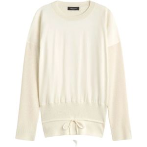 Fabiana Filippi, Dames, Truien, Beige, Maat: 2XS Wol,