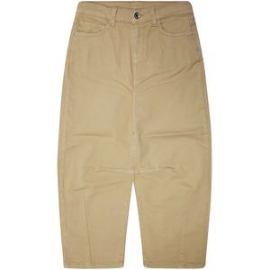 Liu Jo, Dames, Broeken, Bruin, Maat: S