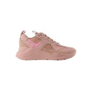 Burberry Leather sneakers , Pink , Dames , Maat: 36 EU