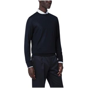 Zegna, Heren, Truien, Blauw, Maat: L Wol,