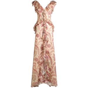 Etro, Dames, Jurken, Veelkleurig, Maat: S