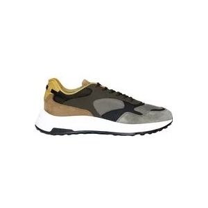 Hogan Groene Hyperlight Sneakers voor Heren , Green , Heren , Maat: 43 1/2 EU