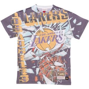 Mitchell & Ness, Heren, Tops, Veelkleurig, Maat: S Katoen,