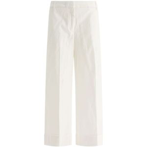 Jacob Cohën, Dames, Broeken, Wit, Maat: S Katoen,