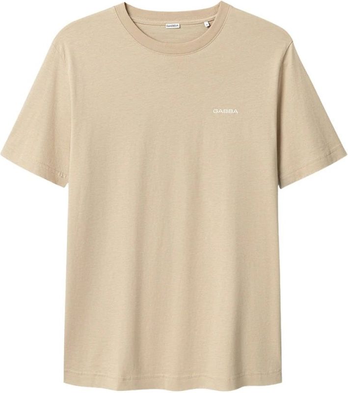 Gabba - Dune SS - T-shirt - Beige - 100% Katoen - GOTS-gecertificeerd