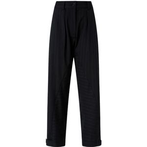 Pinko, Dames, Broeken, Blauw, Maat: XS Wol,