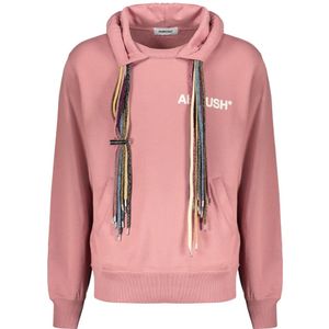 Ambush, Heren, Sweatshirts & Hoodies, Roze, Maat: XS Katoen,